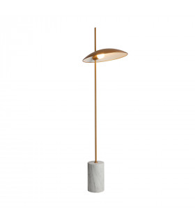 Piantana moderna Vilai Golden, marmo