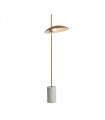 Modern floor lamp Vilai Doré, marble
