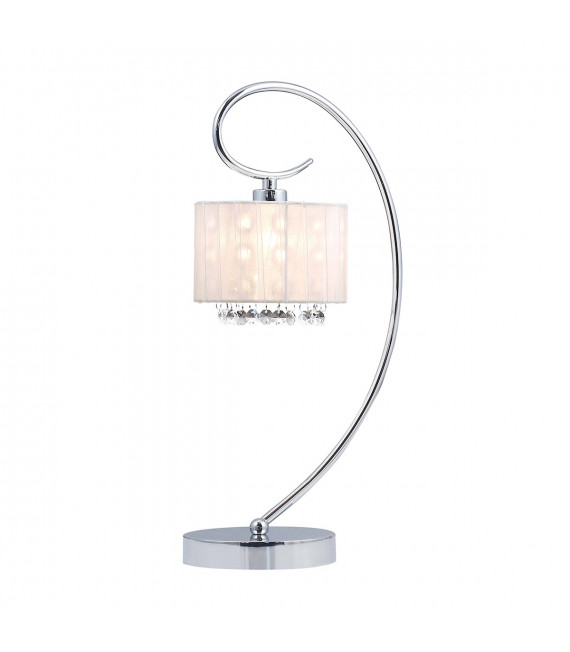 Lampe de bureau en cristal Span Chrome