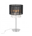 Essence Black Crystal Desk Lamp