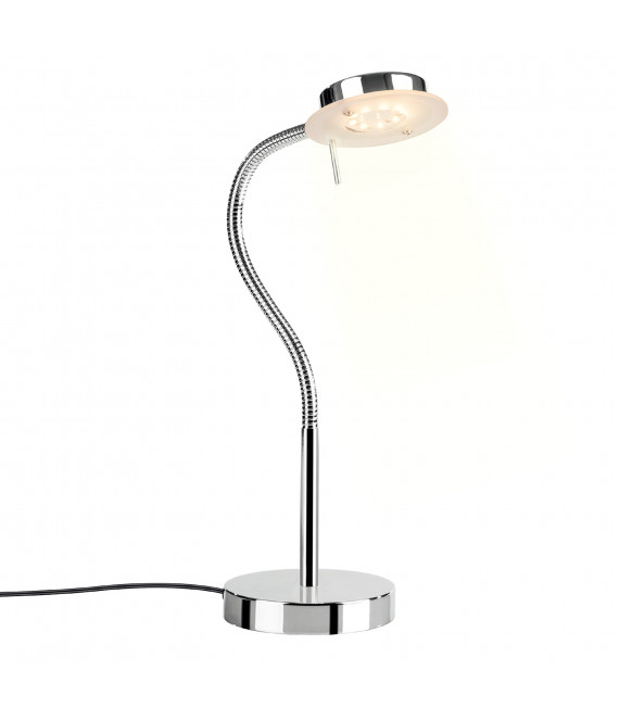 Lampada da scrivania moderna Sergio Chrome