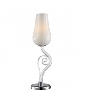 Moderne weiße Lybra Schreibtischlampe