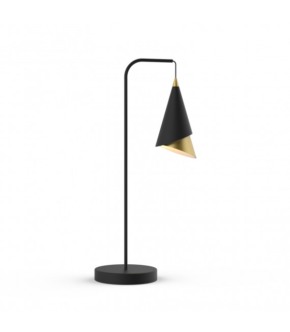 Raalto Modern Schreibtischlampe Schwarz, Gold
