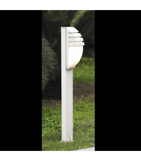 Farol de jardín moderno Decora Blanco