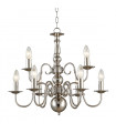 Classic 9-light Marion Chrome chandelier