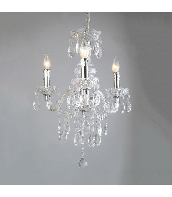Whiz Chrome Crystal Kronleuchter
