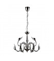Lustre moderne Swan Chrome