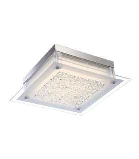 Plafonnier classique Vetti Chrome en métal