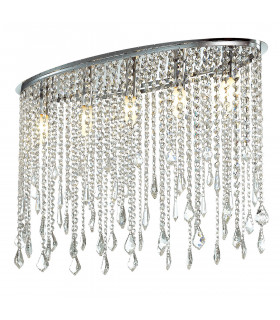 Plafoniera in cristallo Kaas Chrome