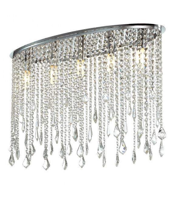 Plafoniera in cristallo Kaas Chrome