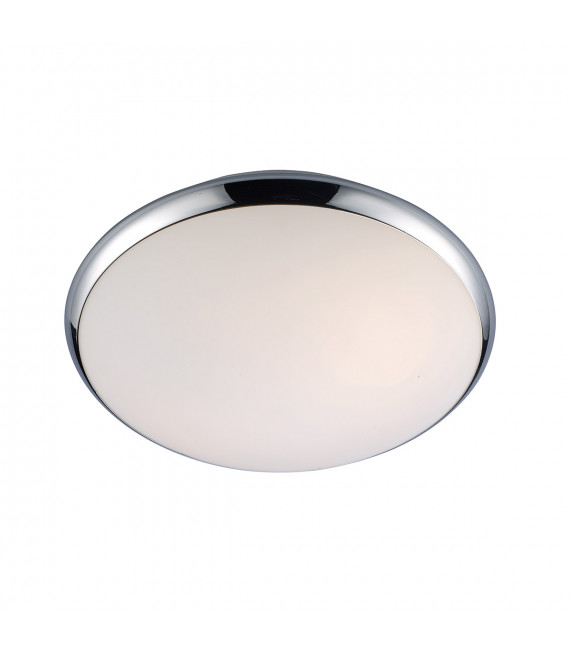 Moderne Deckenleuchte Kreo Chrome, weiß