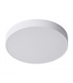 Modern ceiling lamp Orbital White sandblasted in metal