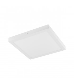 Lámpara de techo moderna Glissy Square blanco