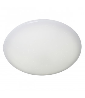 Modern ceiling lamp Atlanta white in metal