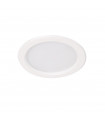 Plafonnier encastrable technique et moderne Bella blanc en métal