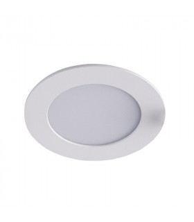 Technical and modern recessed ceiling light Vanity white in aluminum