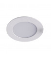 Technical and modern recessed ceiling light Vanity white in aluminum