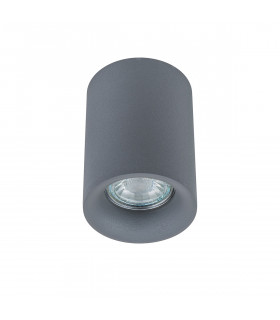 Flynn gray modern spot ceiling light