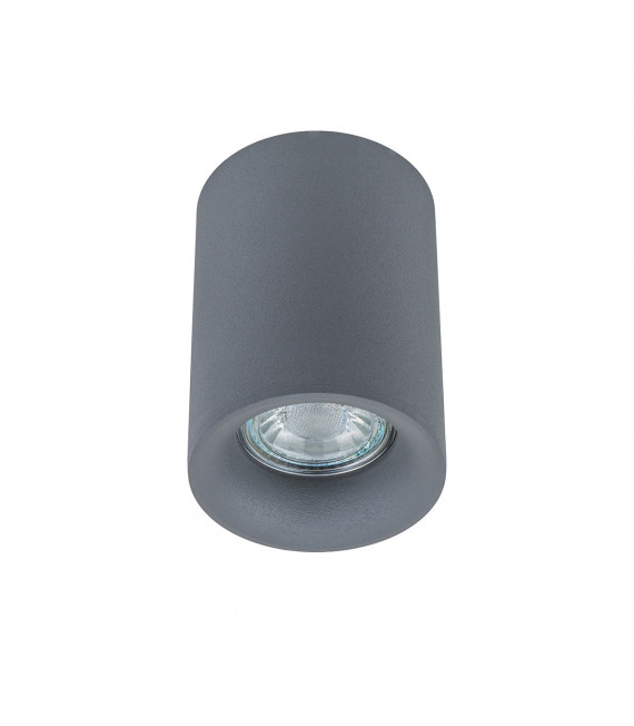 Plafonnier spot moderne Flynn gris