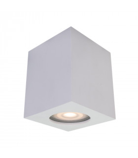 Plafonnier spot moderne Fabrycio blanc