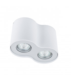 Plafonnier spot moderne Shannon blanc