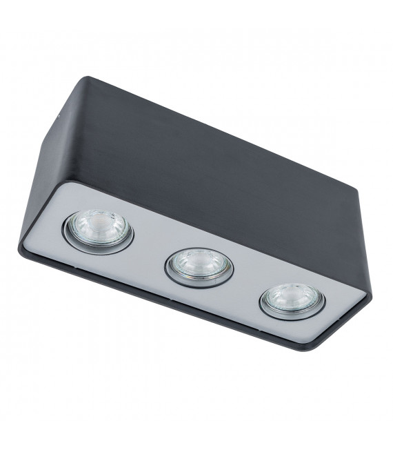 Plafoniera spot moderna Harris Black