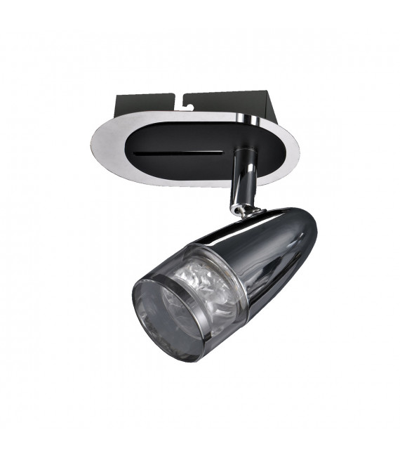 Spot moderne Albane Chrome