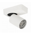 Modern spotlight Federica White sand, black sand