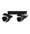 Modern spotlight Milton Black 2 bulbs