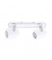 Spot moderne Mateo Chrome 2 ampoules