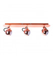 Modern spotlight Nicola RC Copper red 3 bulbs
