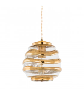 Classic pendant light Ananta Copper, honey