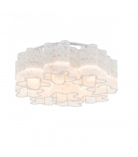 Classic pendant Antonio Chrome 9 bulbs