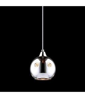 Suspension en cristal Martin Chrome