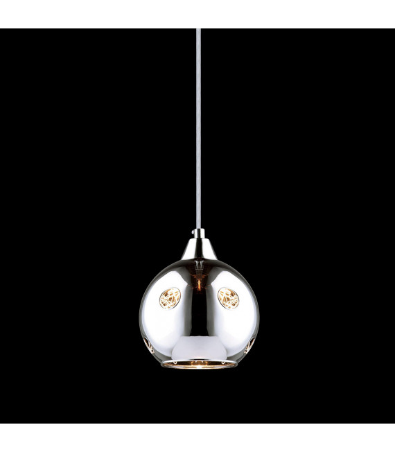 Suspension en cristal Martin Chrome