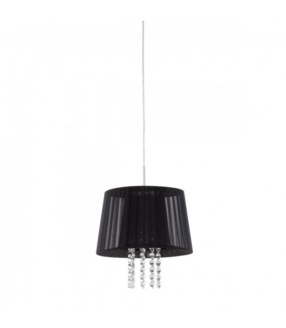 Lampadario in cristallo Luisa Nero