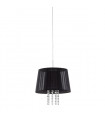 Modern Crystal Pendant Luisa Black