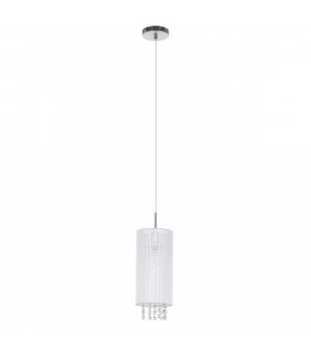 Suspension en cristal Lana WH blanc