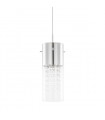 Marqu Chrome crystal pendant lamp