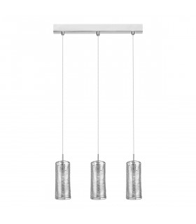 Lampada a sospensione in cristallo Alpio SL Chrome