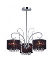 Span Black Crystal Pendant