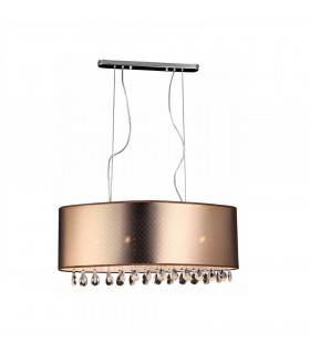 Motan Bronze Kristall Pendelleuchte