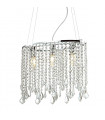 Suspension en cristal Kaas Chrome