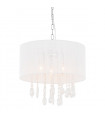 Suspension en cristal Essence blanc