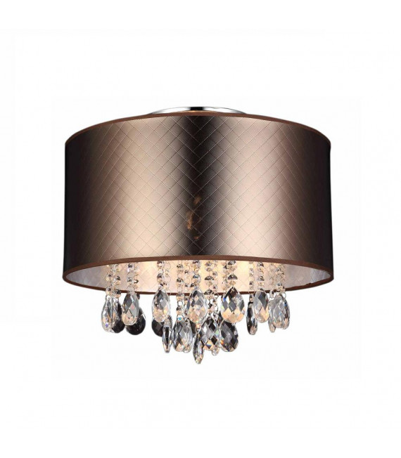 Motan Bronze crystal pendant lamp in metal