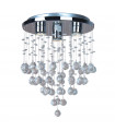 Suspension en cristal Blast Chrome