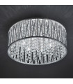Vanessa Chrome crystal pendant lamp