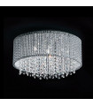 Suspension en cristal Anabella argent