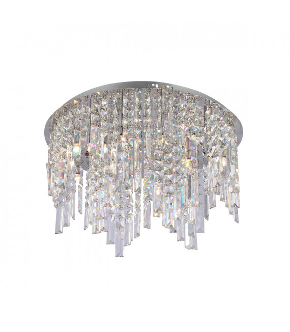Suspension en cristal Minya Chrome