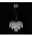 Suspension en cristal Lavenda Chrome